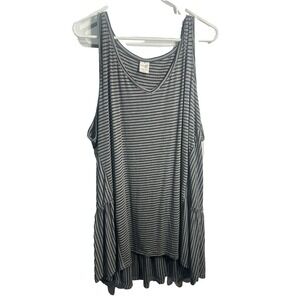 terra & sky womens sleeveless tank top long shirt plus size 4X XXXXL 28w 30w